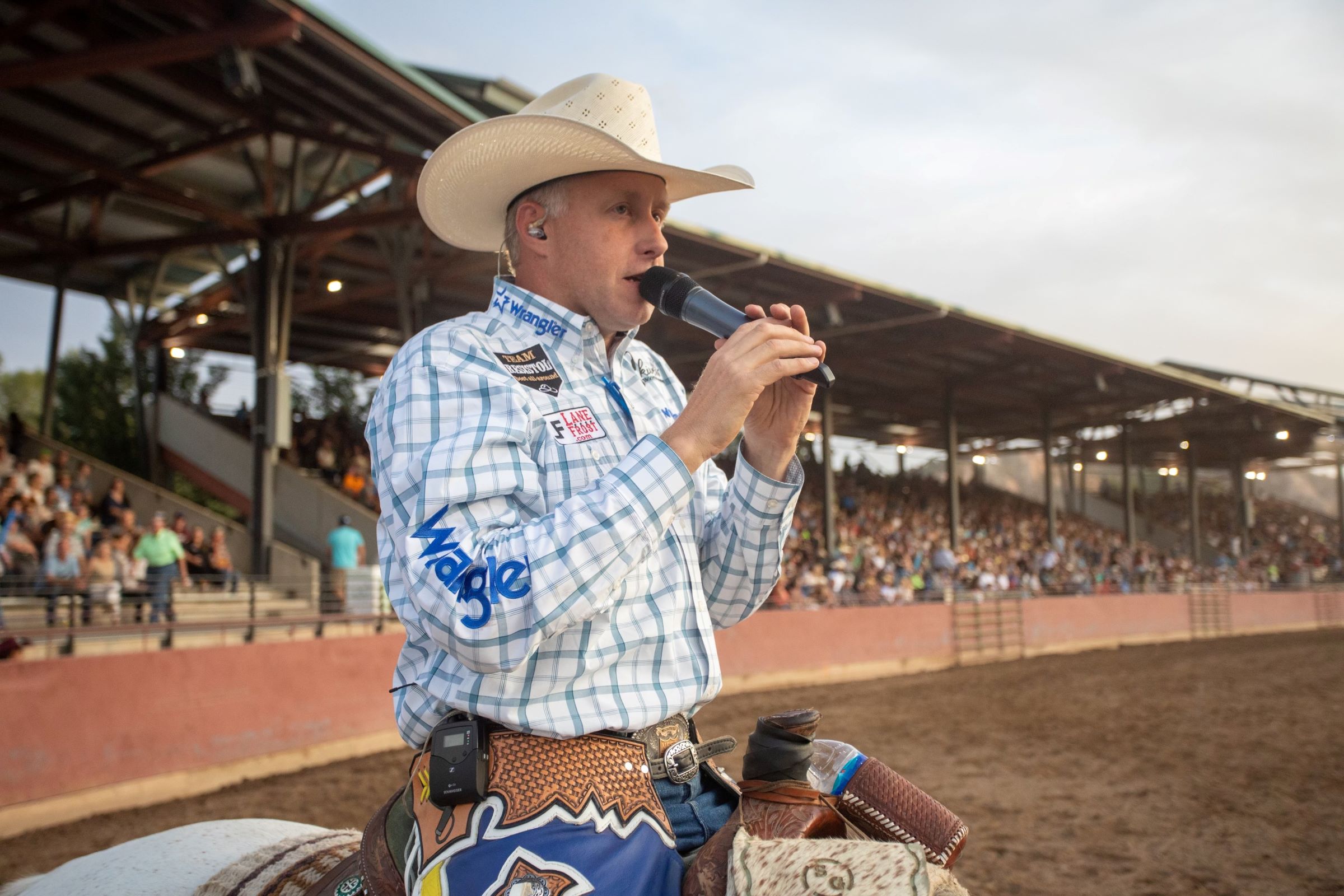 Kansas Rodeo Announcer